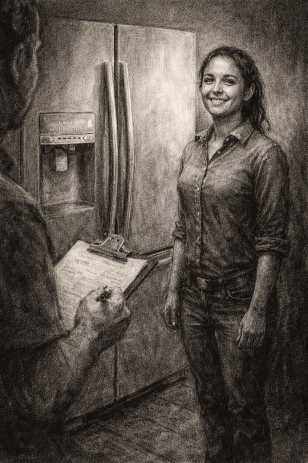 Artwork for The Refrigerator and the Stairs